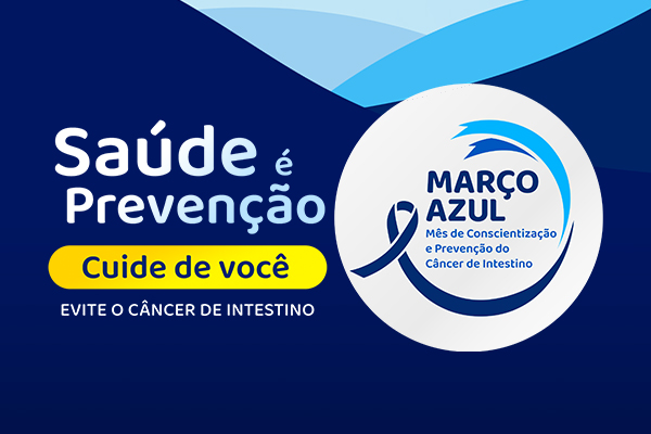 Março Azul: TRT-RN apoia campanha de prevenção do câncer de intestino
